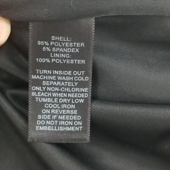 WHBM Black Studded Dress - Picture 8 of 8